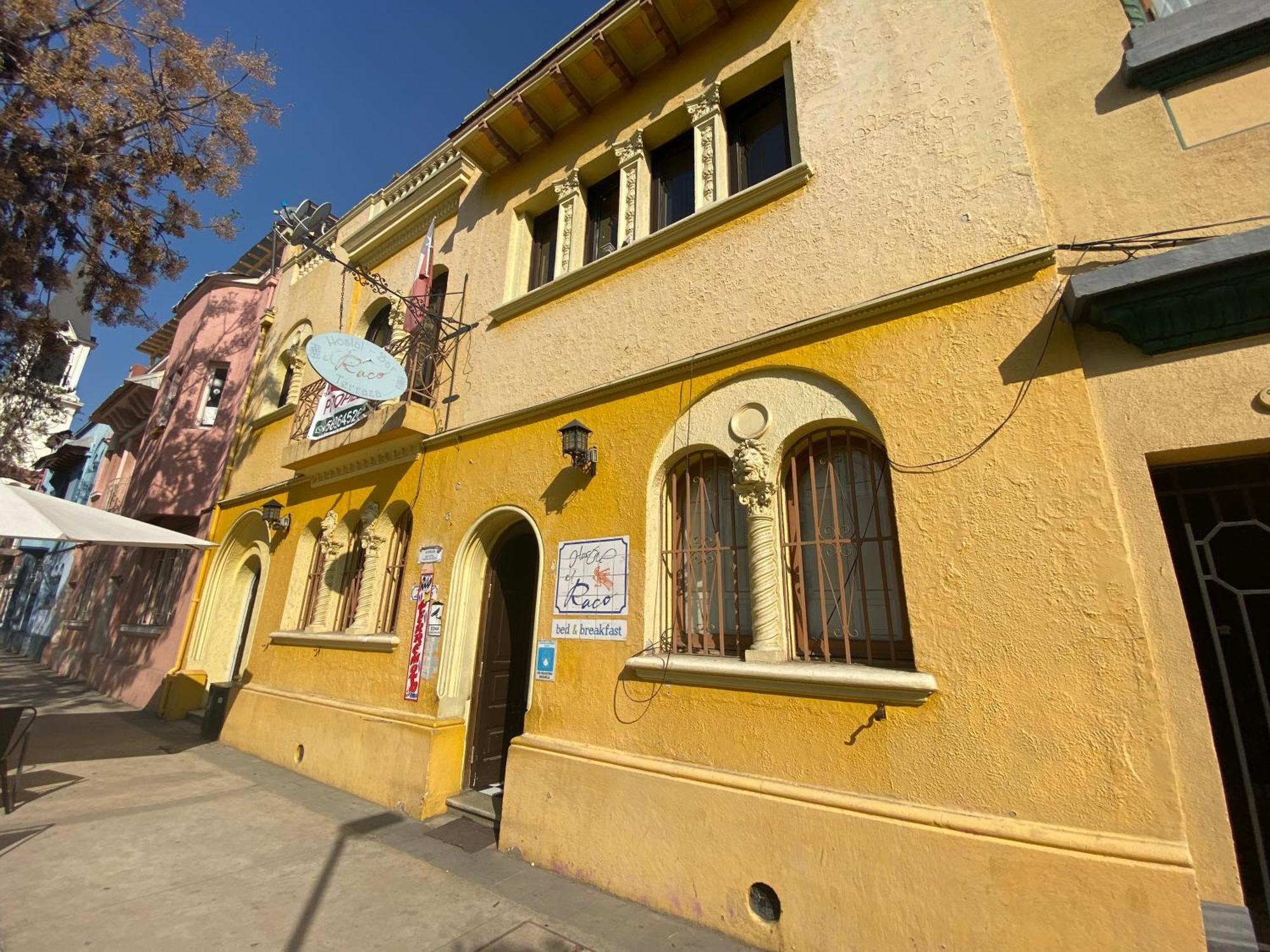 Hostal El Raco Santiago Buitenkant foto